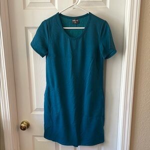 32 Degrees teal Dress with Cool Comfort